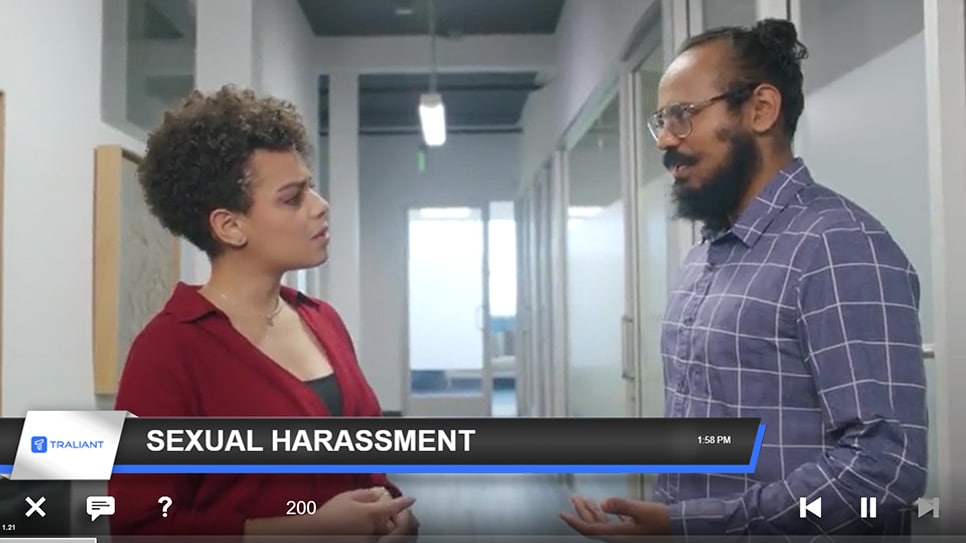 Sexual Harassment Training For Canada Traliant   Pdh Office 