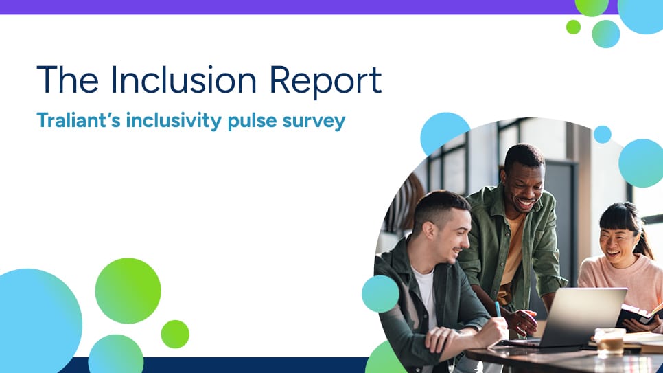 the cover of a report, The Inclusion Report